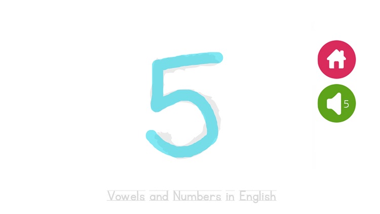 Vowels and Numbers in English