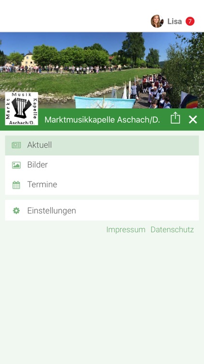 Marktmusikkapelle Aschach/D.