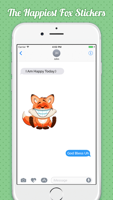 Cute Fox Emojis screenshot 4
