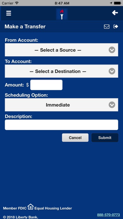 Liberty Bank iMobile Banking screenshot-4