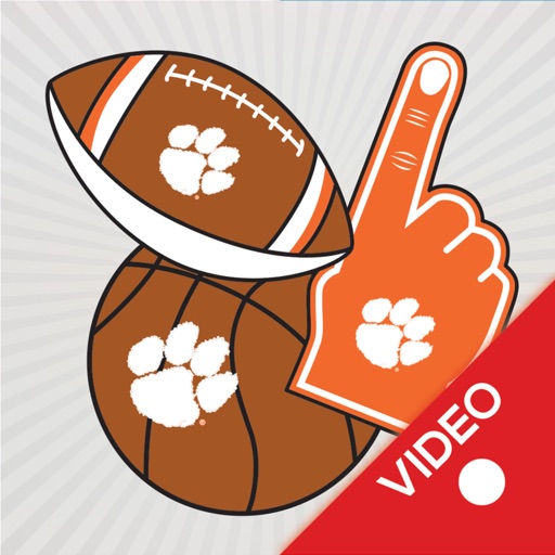 Clemson Tigers Animated Selfie Stickers icon