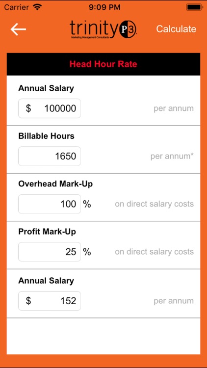 Resource Rate Calculator screenshot-3