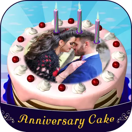 Anniversary Cake With Photo Cheats