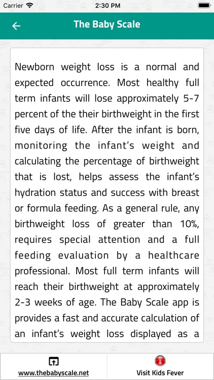 The Baby Scale screenshot-3