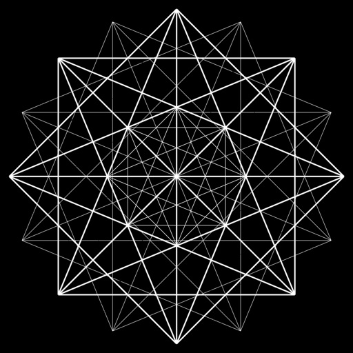 Entangle - Geometric drawing