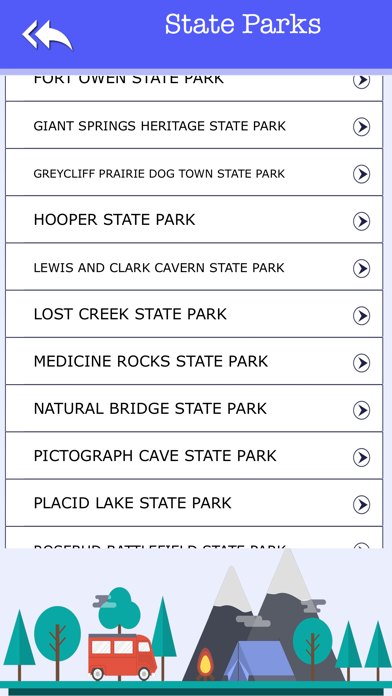 Montana Camping & State Parks screenshot 4