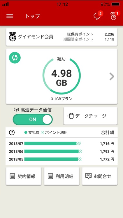 楽天モバイル SIMアプリ