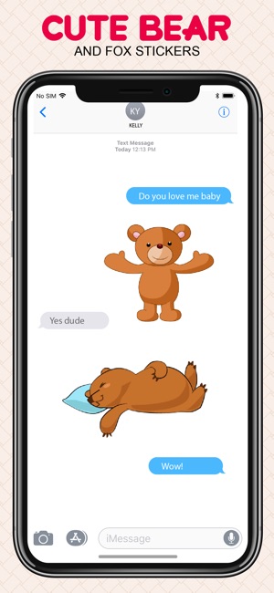 Lovely Bear Stickers!(圖5)-速報App