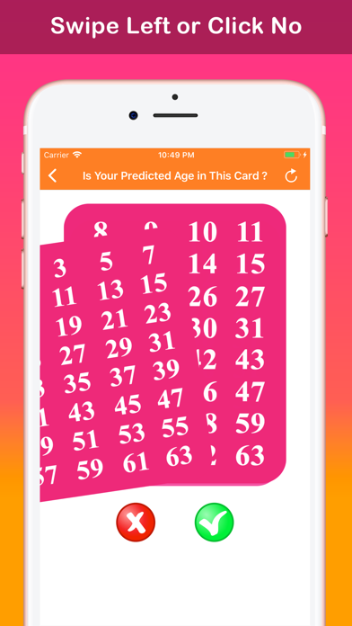 How old am i ? Magic Age Cards screenshot 3