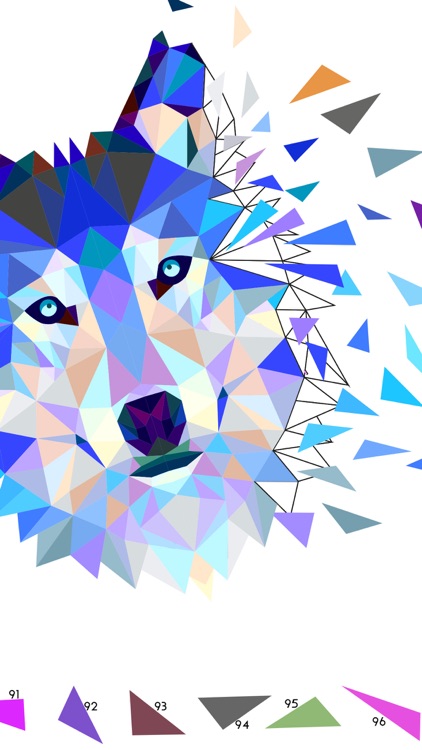 Polygon Art - No. Color Puzzle screenshot-5