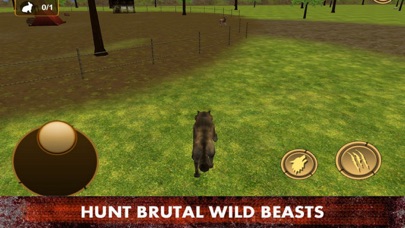 Real Wild Wolf Attack 3D screenshot 2