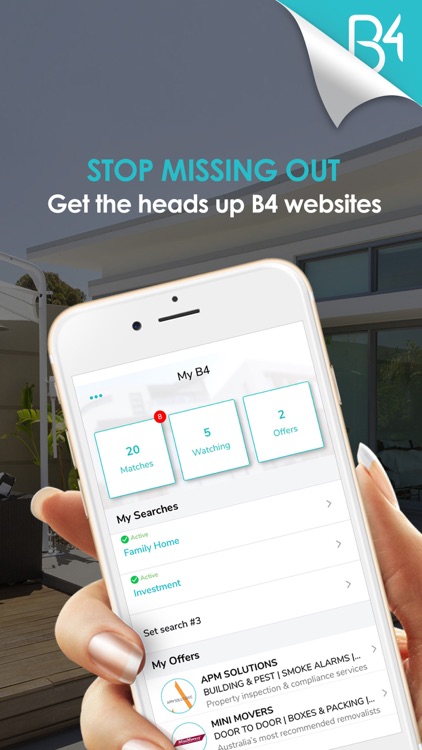 B4 Real Estate - Property app