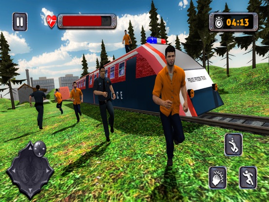 City Police Train Driver Game screenshot 2