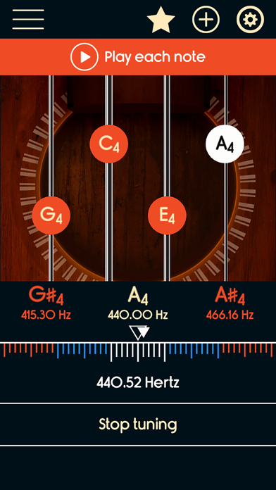 Ukulele Tuner Master screenshot1