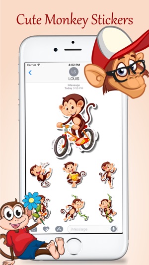 Animated Monkey Friends(圖2)-速報App