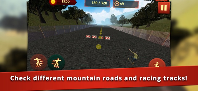 Downhill Longboarding Race Sim(圖2)-速報App