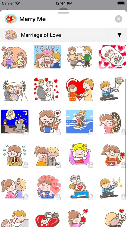 Marry Me Sticker screenshot-4