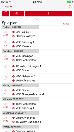 SVRF - Freiburger Volleyball(圖4)-速報App