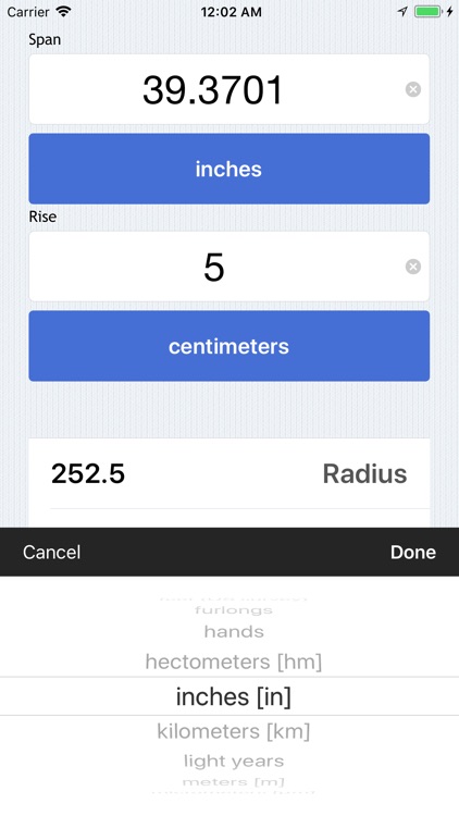 Radius Calculator screenshot-4
