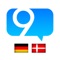 DEUTSCH-DÄNISCHES OFFLINE AUDIO-WÖRTERBUCH MIT SPRACHAUSGABE UND SMARTER LERNFUNKTION "VOKABEL DES TAGES"