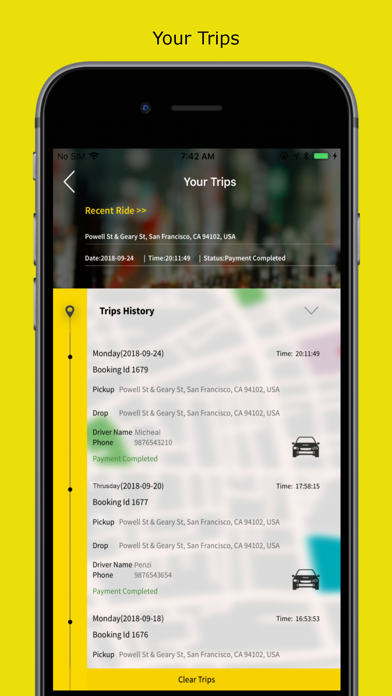 Taxi Pickr Software Driver screenshot 4