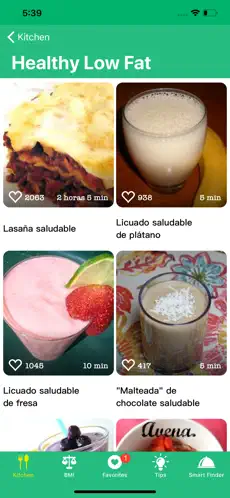 Captura de Pantalla 3 Libro de recetas saludables iphone
