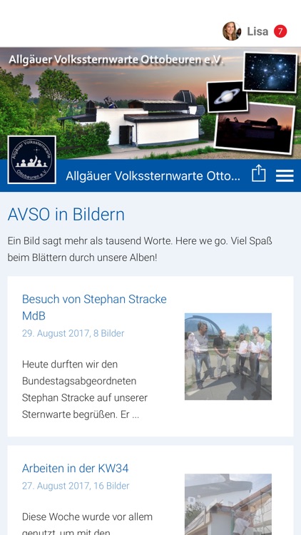 Allgäuer Volkssternwarte AVSO