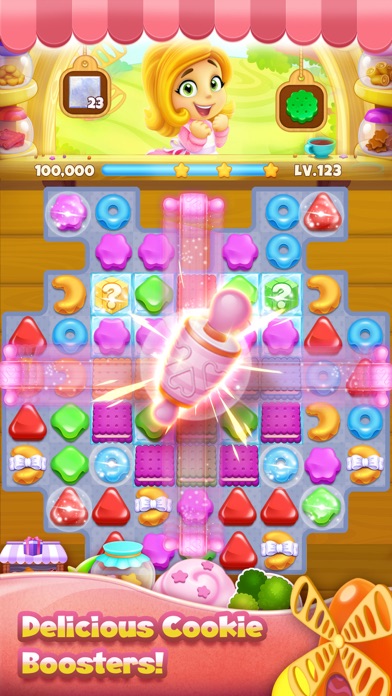 COOKIE YUMMY - MATCH 3 PUZZLE 1.1.2 IOS GAME GIẢI TRÍ COOKIE YUMMY - MATCH 3 PUZZLE 1.1.2 IOS