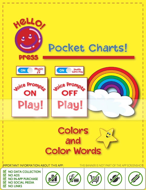 Words In Color Charts