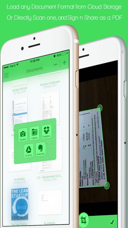 SIGN'd - PDFs and Documents