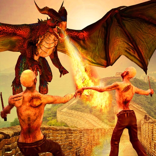 Dragon vs Zombie- War survival icon