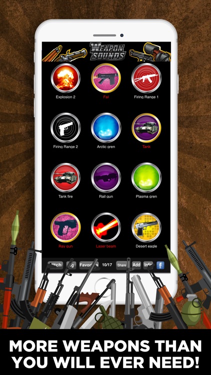 100's of Weapon Sounds Pro screenshot-3