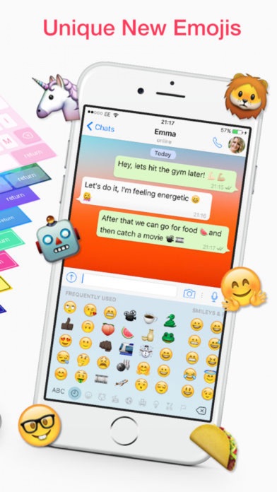 Magic Emoji Keyboard Skins screenshot 2