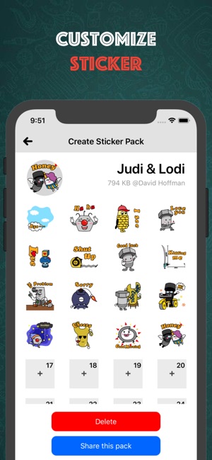 Sticker Maker 貼圖包(圖2)-速報App