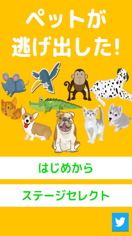 脱出ゲーム - ペットが逃げ出した