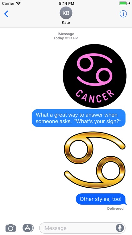 CANCER Stickers