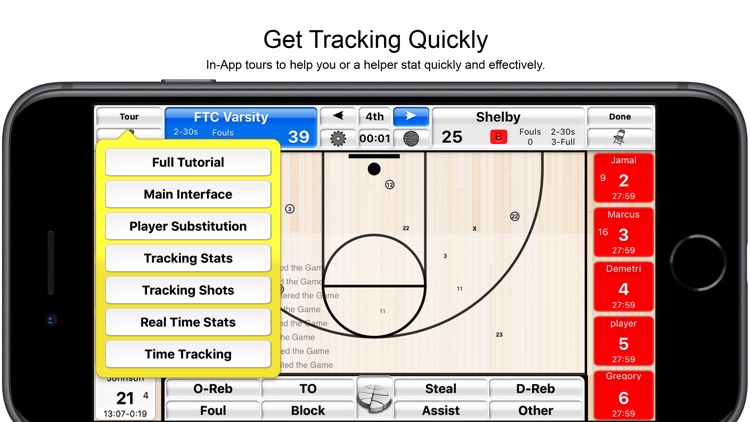 Basketball Stat Tracker