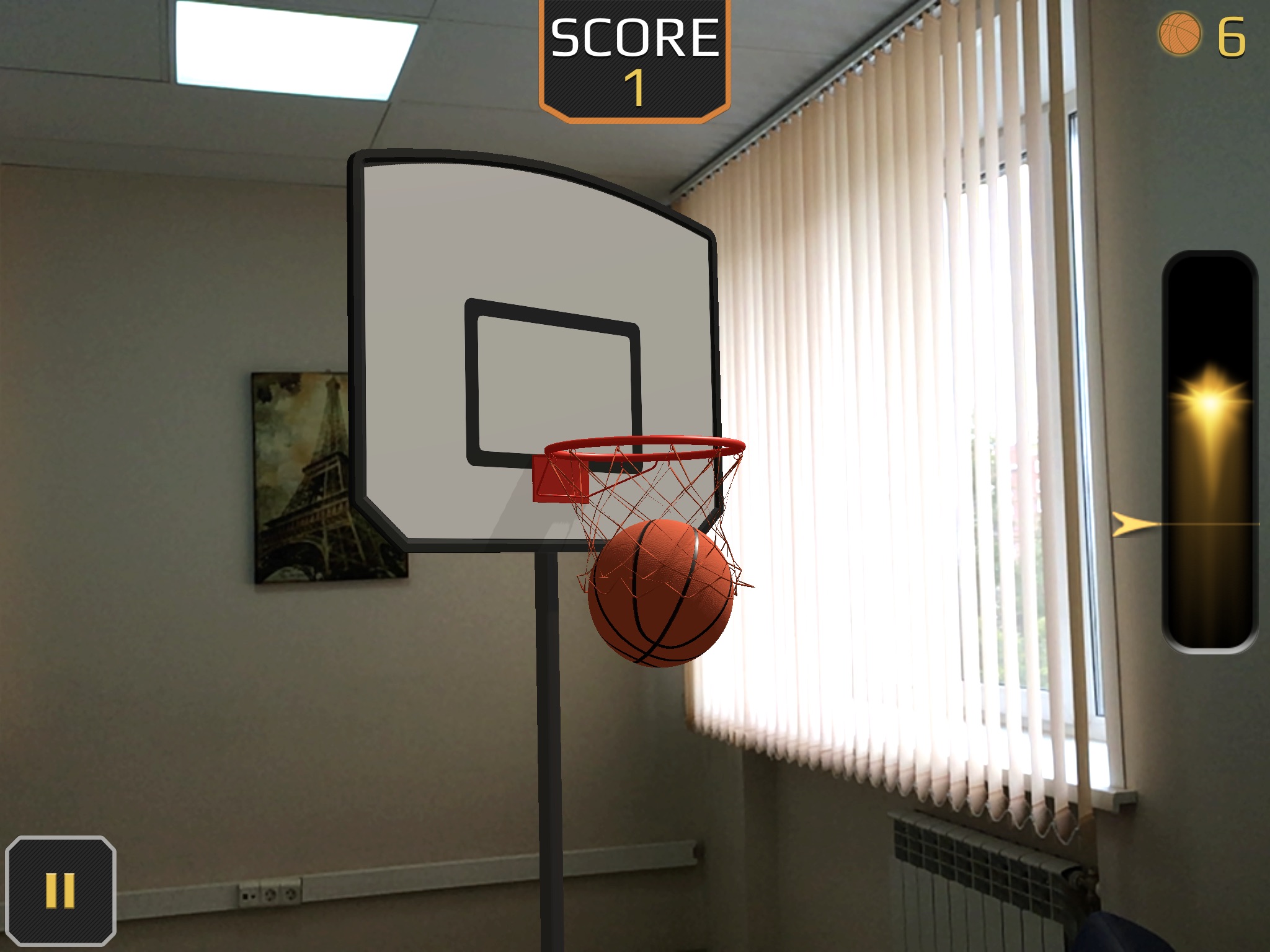 AR Basketball One screenshot 2