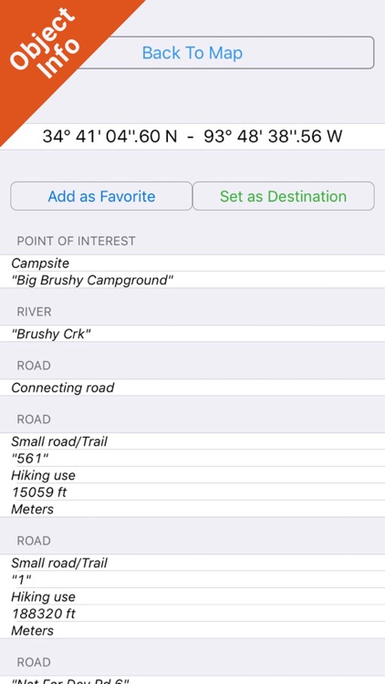 Ouachita National Forest - GPS Map Navigator