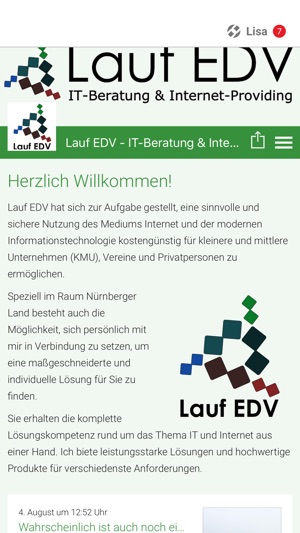 Lauf EDV - IT-Beratung(圖1)-速報App