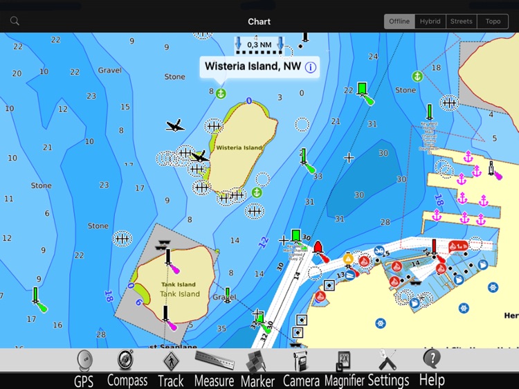 Bahamas Caribbean Charts Pro by MapITech