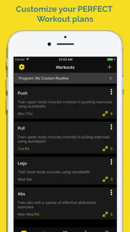 Game screenshot WORKIT - Workout Tracker mod apk