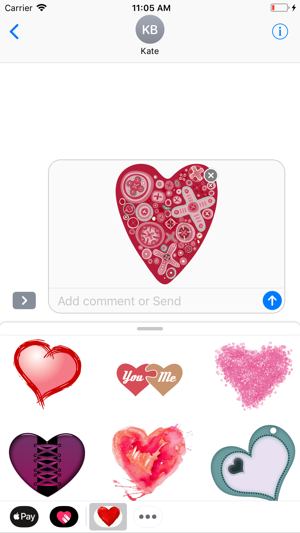 Heart Design Stickers(圖3)-速報App