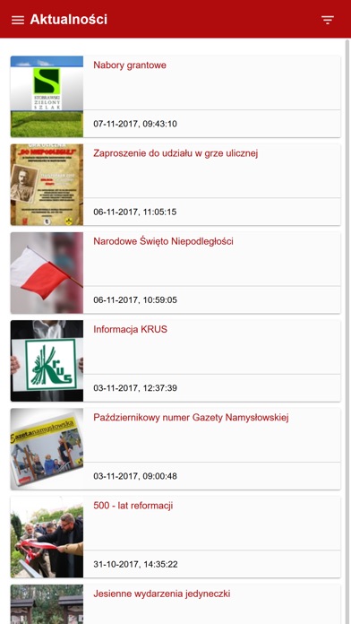 Miasto i Gmina Namysłów screenshot 2