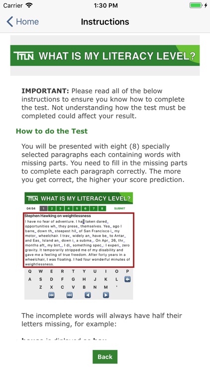 What Is My Literacy Level