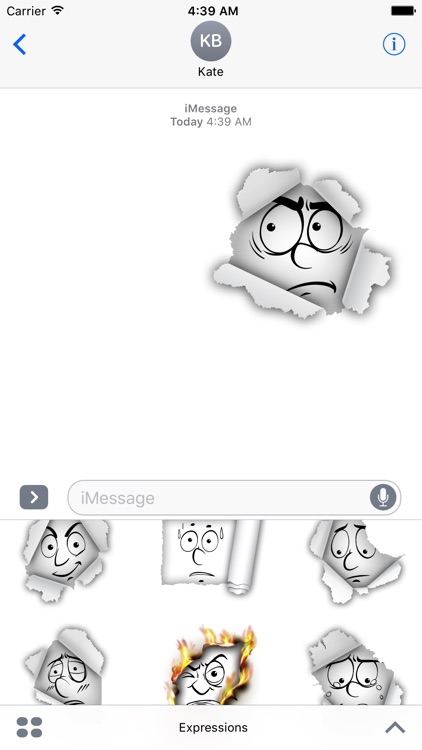 Expressions Stickers