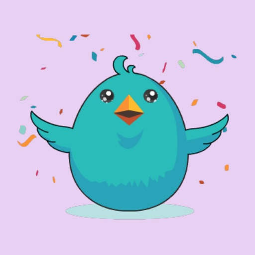 Active Bird Animated Stickers icon