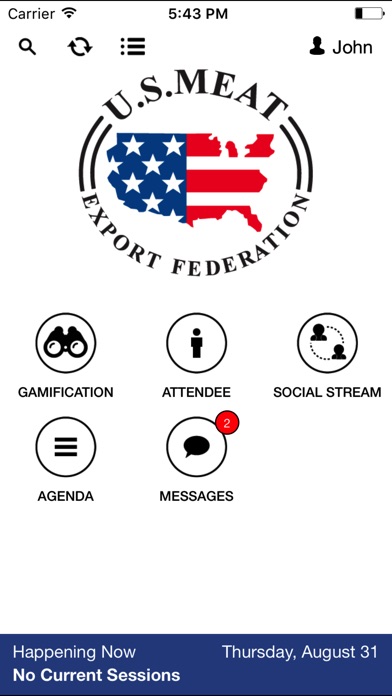 USMEF Events screenshot 2
