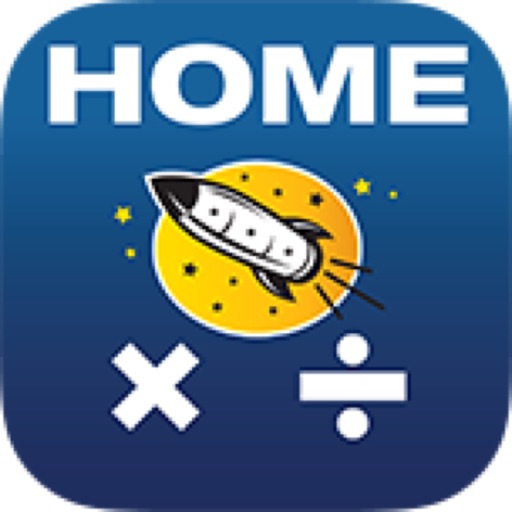Rocket Math Multiply at Home Icon