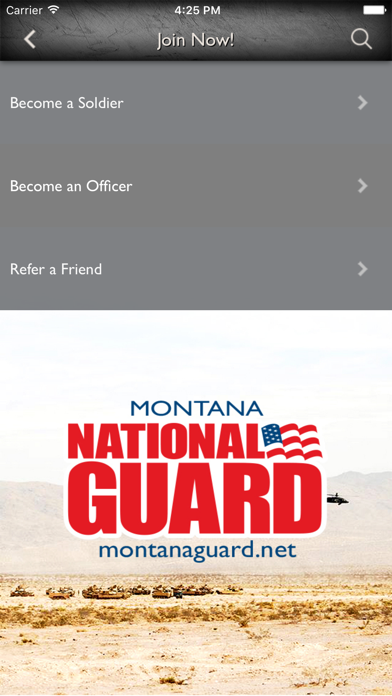 Montana Army National Guard screenshot 3
